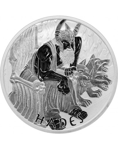 Tuvalu 2021 Hades - Gods of Olymp Silber 1 oz