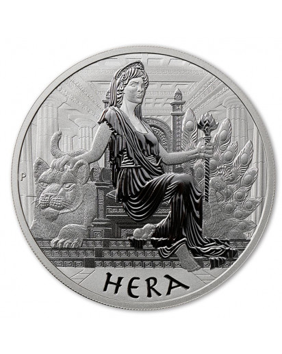 Tuvalu 2022  HERA - Gods of Olymp Silber 5 oz