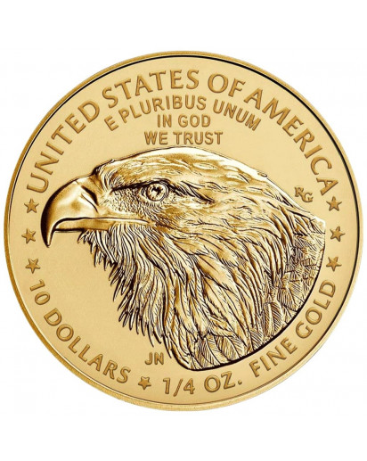 USA  2021  American Eagle   Gold 1/4 oz TYPE 2