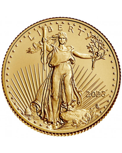 USA 2023  American Eagle  Gold 1/10 oz 