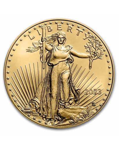 USA 2023  American   Eagle   Gold 1/2 oz  