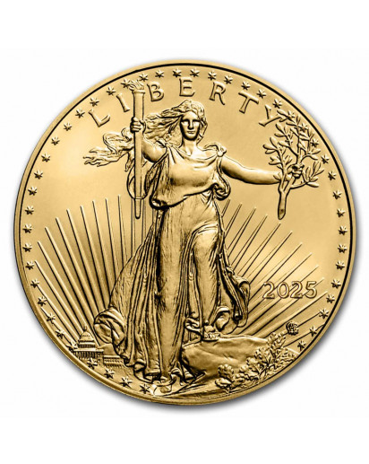 USA 2025  American Eagle  Gold 1/10 oz 