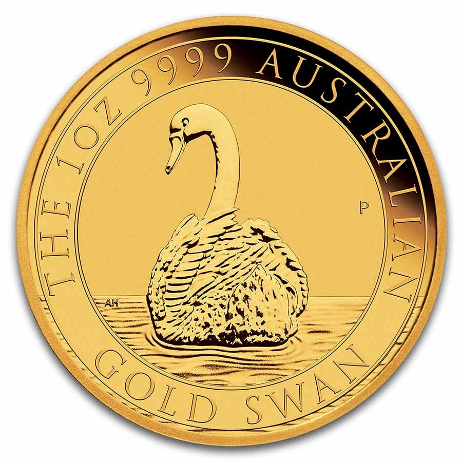 australien-2023-schwan-black-swan-1-oz-gold-preis-wert