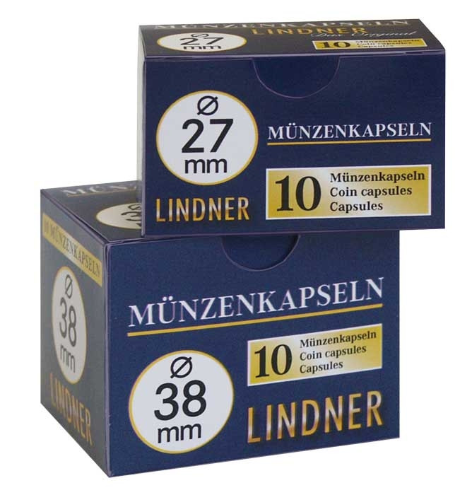 100 Münzkapseln 26mm Münzenkapseln Coin Capsules Glasklar Für