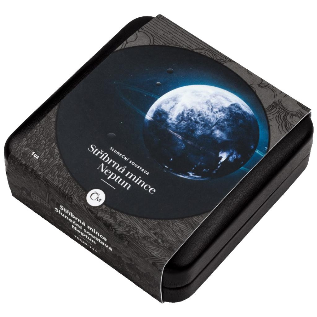 Niue 2021 Der Neptun Serie Sonnensystem Silber 1 oz