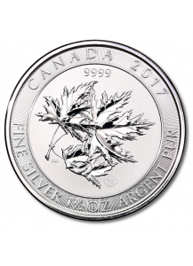 Canada 2017 Multi - Maple Leaf  Superleaf  1,5 oz Silber