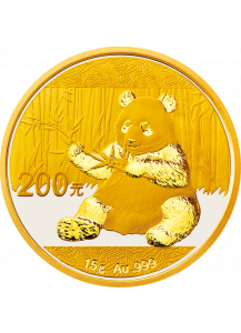 China 2017    Panda  Gold 15 g