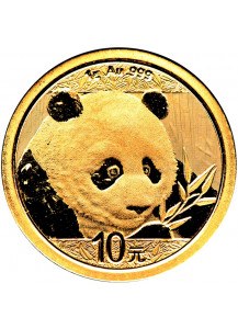 China 2018 Panda  Gold 1 g