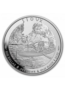 USA 2023  Sioux Indian  Chief  Guardian Silber 1 oz