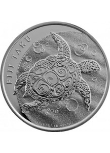 Fiji 2011 Taku - Schildkröte  Silber 1 oz