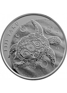 Fiji 2011Taku - Schildkröte  Silber 1 oz