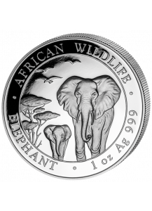 Elefant 2015 Somalia 1 oz Silber