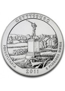 USA 2011  Gettysburg National Military Park Pennsylvania  5 oz S