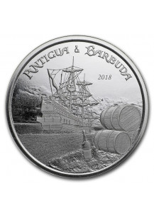 Antigua und Barbuda 2018 Rum Runner 1 oz Silber