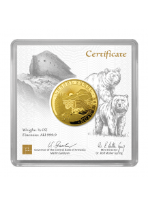 Armenien 2025  Arche Noah Gold 1/2 oz 