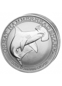 Australien 2015 Hammerhai - Hammerhead Shark Silber 1/2 oz