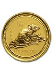 Australien 1996    Jahr der Maus   Lunar I   Gold 1 oz