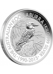 Australien 2015 Kookaburra  Silber 1 Kilo