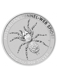 Trichternetzspinne - Spider  2015 1 oz Australien  sofort liefer