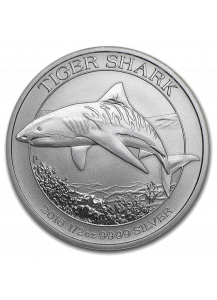 Australien 2016 Tigerhai - Tiger Shark Silber 1/2 oz