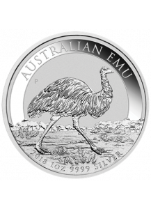 Australien 2018  EMU  Silber 1 oz