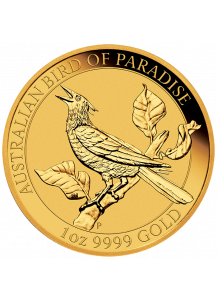 Australien 2019  Birds of Paradise - Manucodia Paradiesvogel Gold 1 oz  