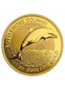 Australien 2019 Bottlenose Dolphin - Tümmler Delphin Gold 1 oz