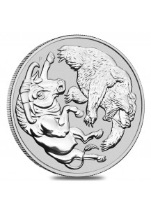 Australien 2020  BULL AND BEAR  Silber 1 oz 