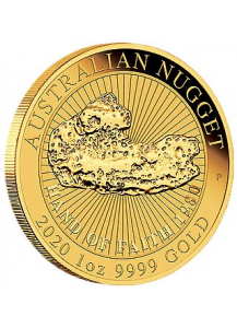 Australien 2020   Hand of Faith    Nugget Gold 1 oz