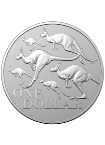 Australien 2020 Rotes Känguru RAM Silber 1 oz 