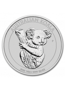 Australien 2020  Koala  1 Kilo  Silber