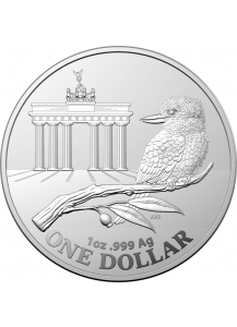 Australien 2020  Kookaburra WMF Berlin - Brandenburger Tor Silber 1 oz