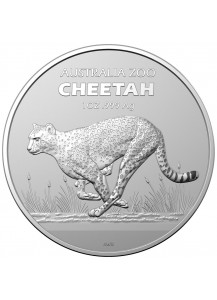 Australien 2021 CHEETAH - Gepard  Silber 1 oz