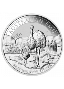 Australien 2021  EMU  Silber 1 oz