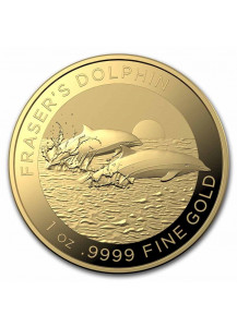 Australien 2021 Fraser  Dolphin -  Delphin Gold 1 oz