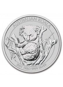 Australien 2021  Koala  1 Kilo  Silber