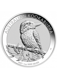 Australien 2021  Kookaburra Silber 1 oz 