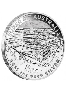 Australien 2021  SUPER PIT  Silber 1 oz