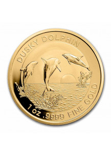 Australien 2022 DUSKY  Dolphin -  Delphin Gold 1 oz