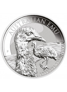 Australien 2022  EMU  Silber 1 oz