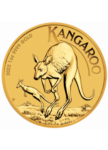 Australien 2022  Känguru  - Nugget  Gold 1 oz