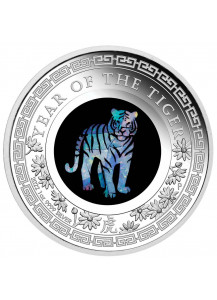 Australien 2022  OPAL SERIE Jahr des Tigers   Silber PP Lunar