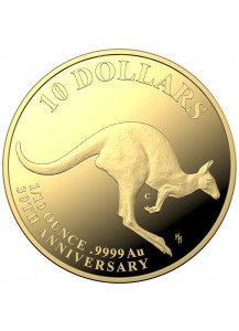 Australien 2023  MOB OF THIRTY  Känguru RAM Gold 1/10 oz 