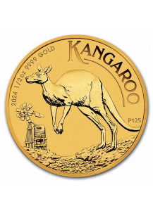 Australien 2024 Känguru - Nugget Gold 1/2 oz