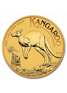 Australien 2024 Känguru - Nugget  Gold 1/4 oz