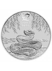 Australien 2025 Jahr der Schlange Lunar Serie III Silber 1 oz 