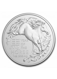 Australien 2026  RAM  Jahr des Pferdes -  Lunar - Serie Silber 1 oz