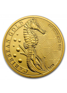 Barbados 2020 Seahorse - Seepferd Gold 1 oz