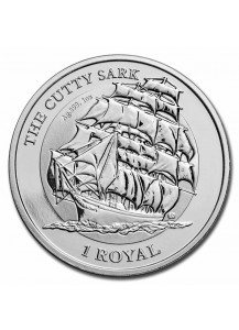 British Indian Ocean Territory 2021  CUTTY SARK  Silber 1 oz  BIOT