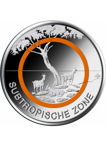 BRD 2018 Subtropische Zone 5 € st Prägestätte MÜNCHEN = D